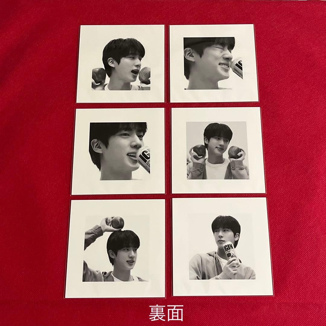 BTS ロングステッカー・ホログラム両面フォトカード等♡Jin