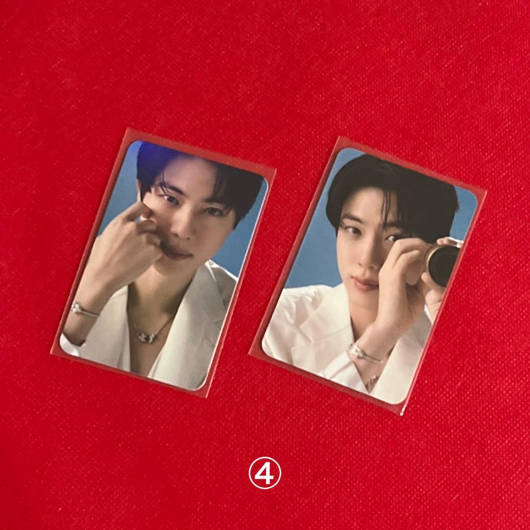 BTS ロングステッカー・ホログラム両面フォトカード等♡Jin