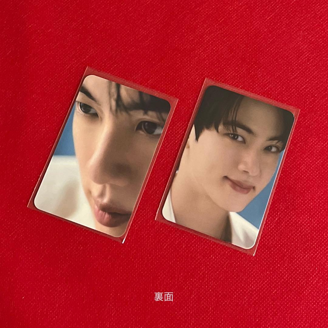 BTS ロングステッカー・ホログラム両面フォトカード等♡Jin