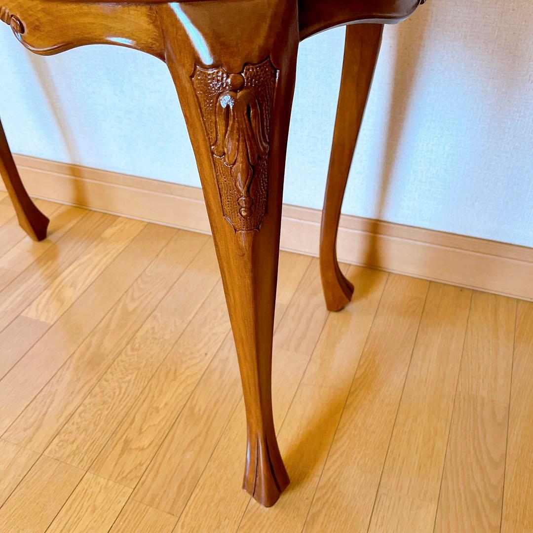 イタリア ITALY ドレッサー 猫脚 象嵌 ヨーロピアンスタイル 彫刻 鏡台