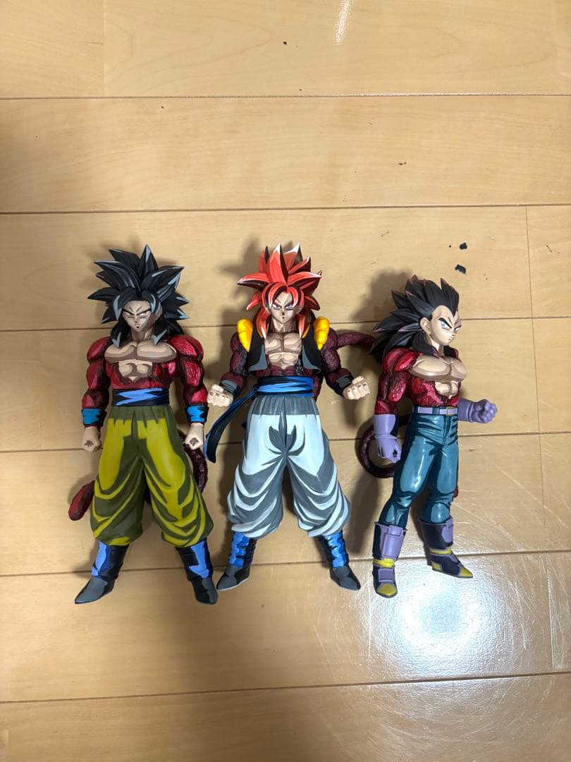 THE 出陣　ゴジータ4 孫悟空4 ベジータ4 リペイント　まとめ売り