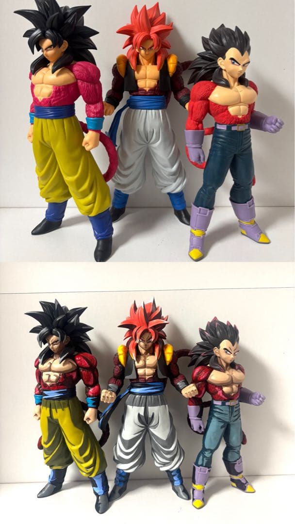 THE 出陣　ゴジータ4 孫悟空4 ベジータ4 リペイント　まとめ売り