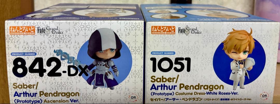 【未開封】セイバー/アーサー・ペンドラゴン ねんどろいど 2体セット　FGO
