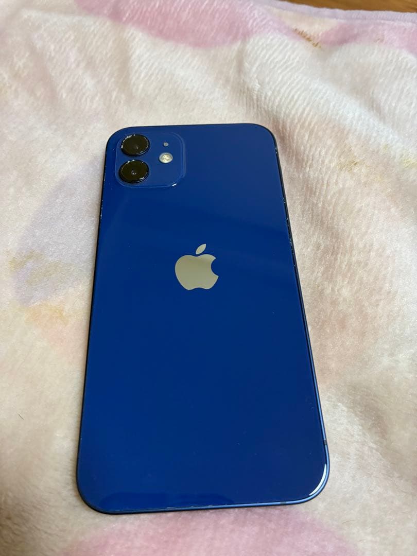 キ*イ様 【美品】Apple iPhone 12 本体 ブルー SIMフリー