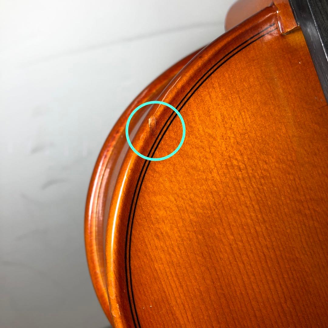 美品 Nyojeong HV-100 4/4バイオリンセット 弓 ケース 肩当付
