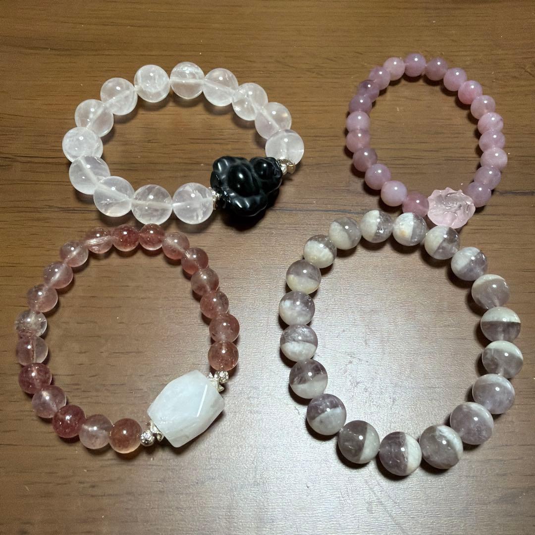 天然石ブレスレットセット売り