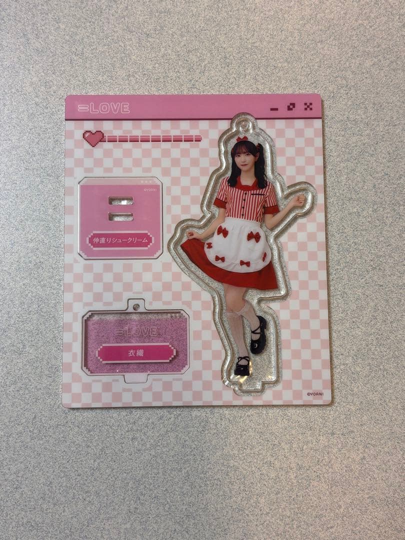 j*e様 野口衣織 =LOVE　イコラブ　仲直りシュークリーム　アクスタ