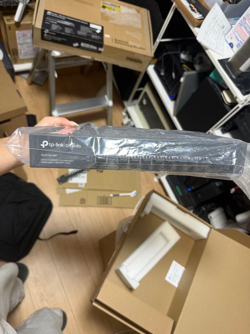 極美品 TP-Link omada SG3210X-M2