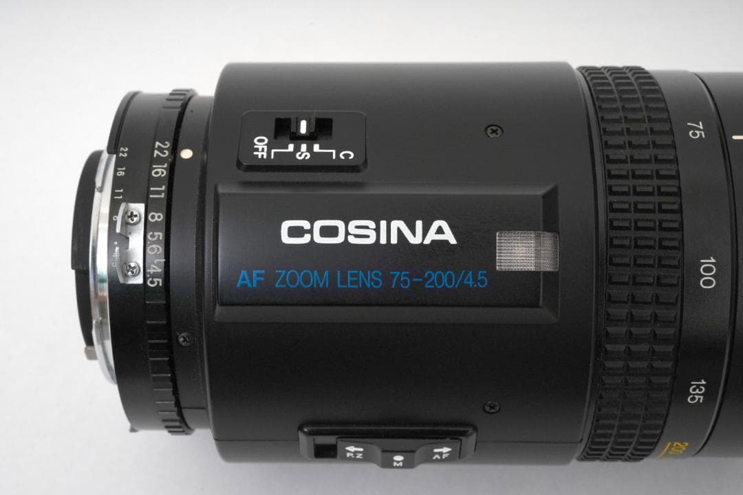 コシナ　AF75-200mmF4.5（ニコンFマウント用）　AI86204097