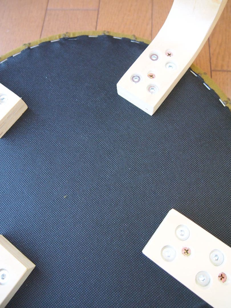 ピカさん専用 ミナペルホネン ハンドメイド 丸スツール タンバリン 生地 チェア