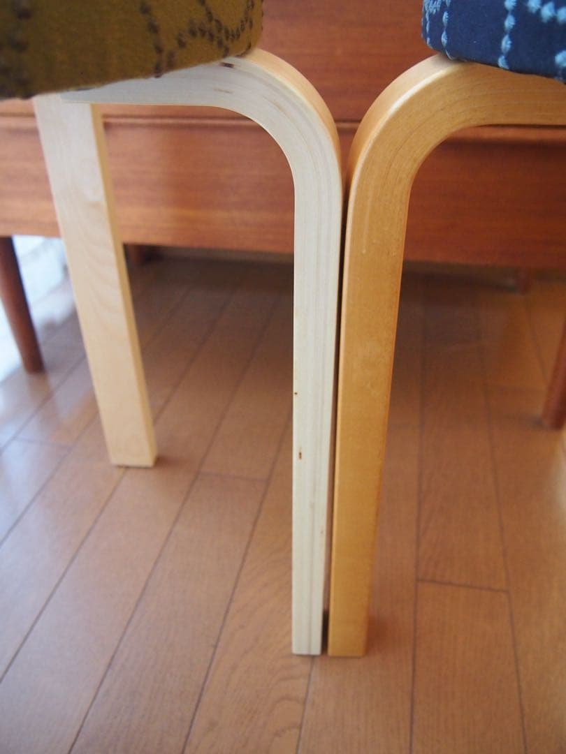 ピカさん専用 ミナペルホネン ハンドメイド 丸スツール タンバリン 生地 チェア