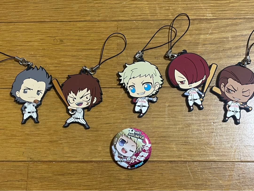 ダイヤのエース　アクスト　ラバスト　缶バッチ　セット