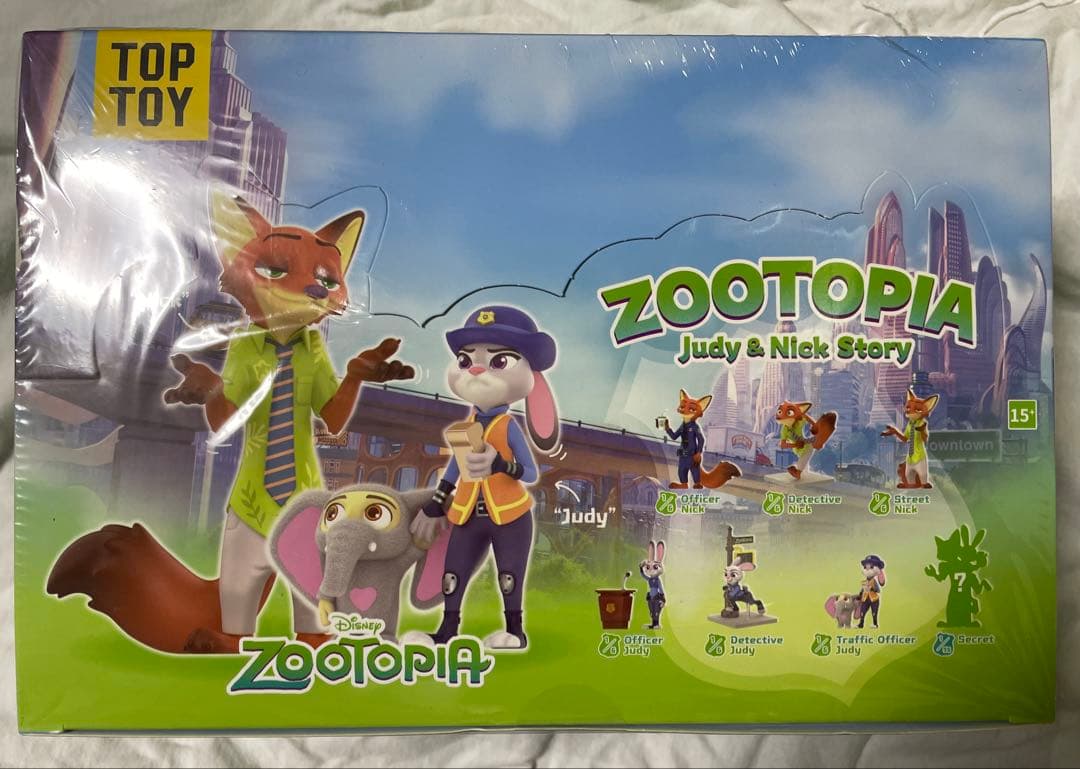 TOPTOY ディズニー ズートピア ジュディ＆ニックの物語シリーズ