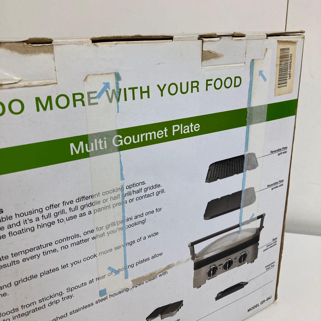 f132-30 Cuisinart GR-4NJ マルチグルメプレート 未使用