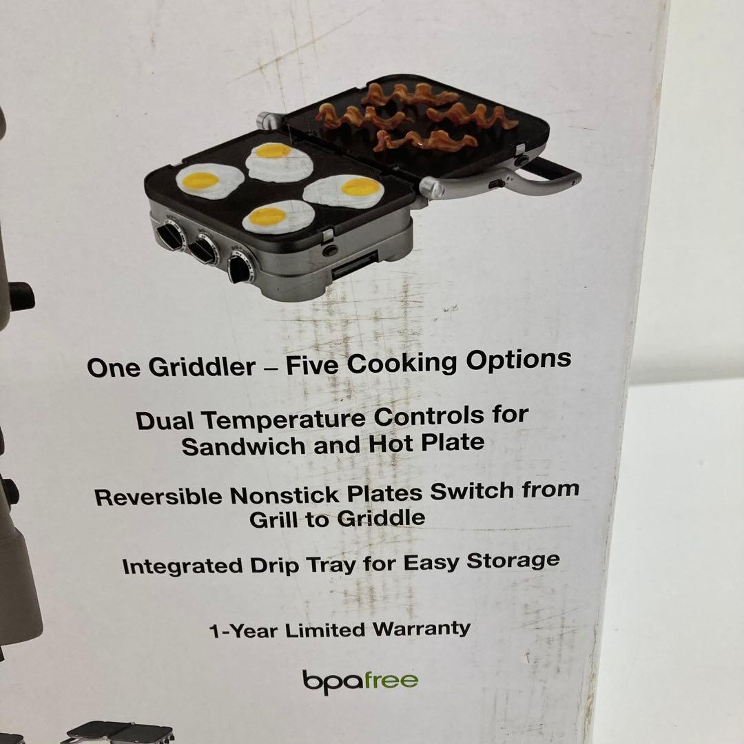 f132-30 Cuisinart GR-4NJ マルチグルメプレート 未使用