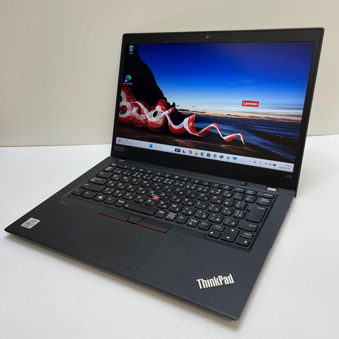 レノボ Thinkpad X13 Gen1 i7-10510U 16GB 256