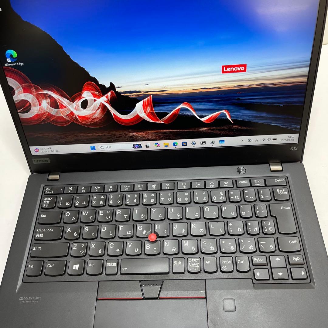 レノボ Thinkpad X13 Gen1 i7-10510U 16GB 256