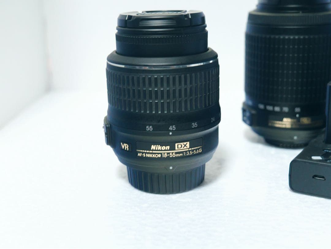 Nikon D5100 ズームレンズ2個セット SDカード付き