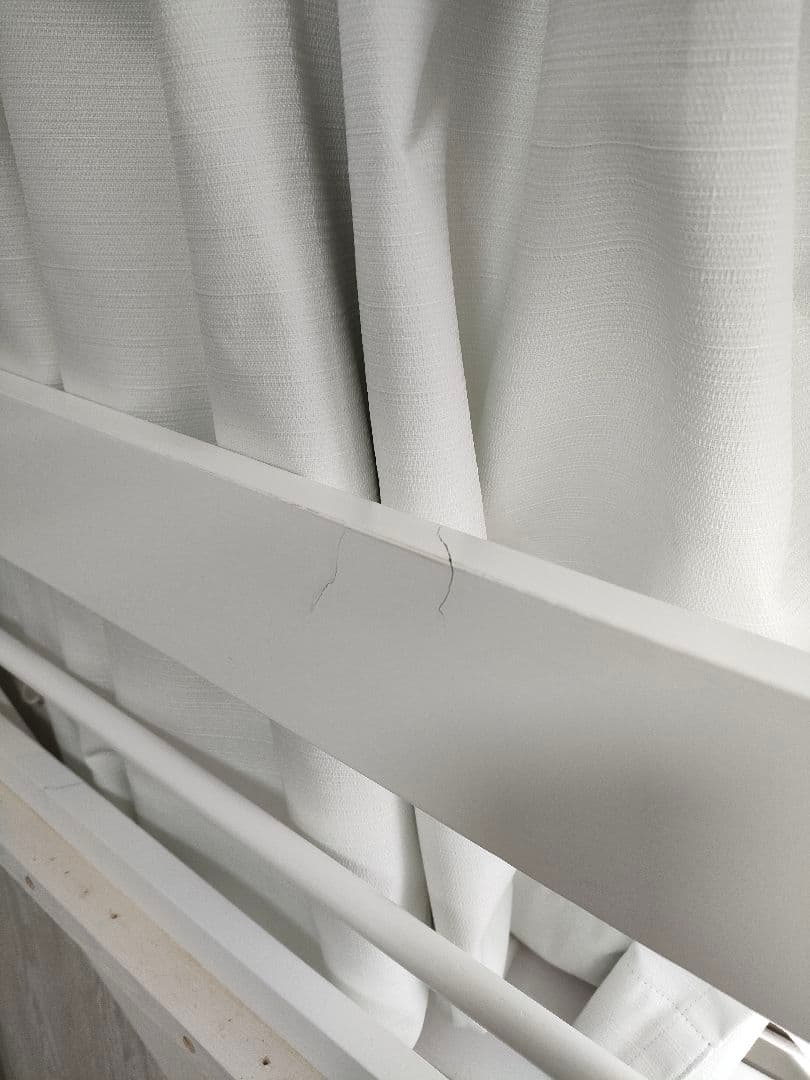 木製ロフトベッド 両面はしご付き 天然木 ハンガーラック付き シングル 北欧風