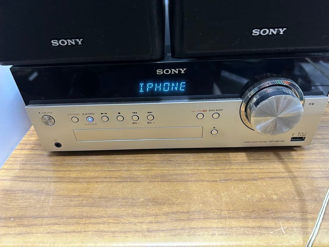【リモコン無し】SONY HCD-SBT100 コンポ Bluetooth対応