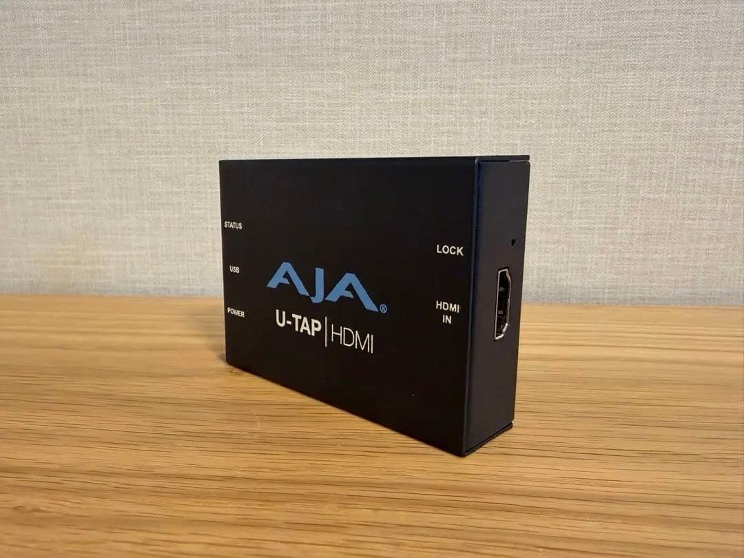 【未使用】AJA U-TAP HDMI USB3.0キャプチャー1080p60