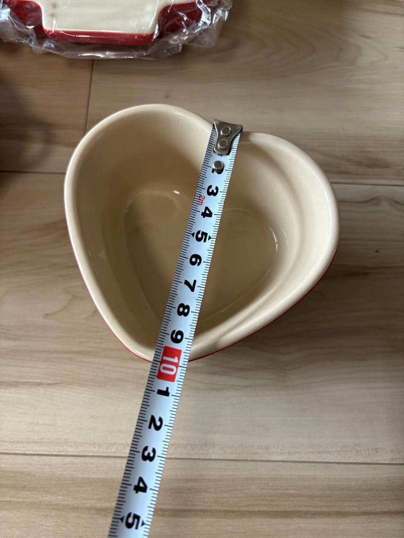 新品★ル・クルーゼ レッド 食器4点セット（グラタン皿・ラムカン・ココット）