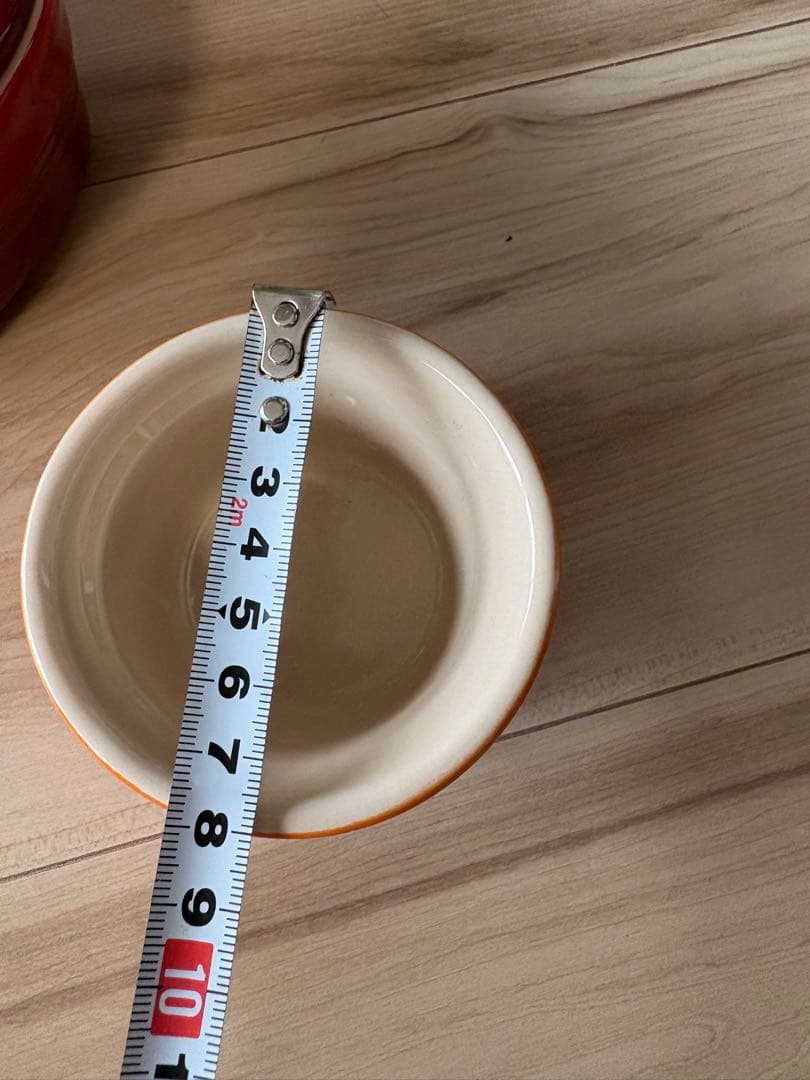 新品★ル・クルーゼ レッド 食器4点セット（グラタン皿・ラムカン・ココット）