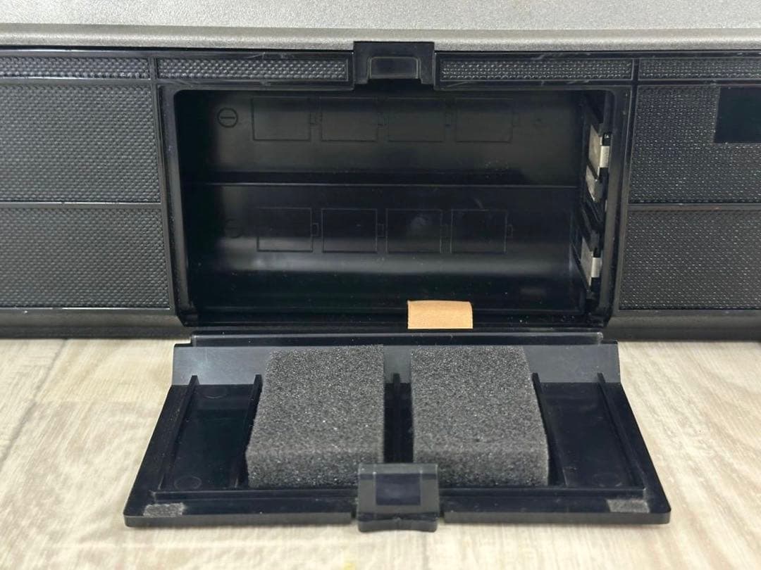 【動作品】 SONY ラジカセ　CF-1980 昭和レトロラジオ　FM/AM
