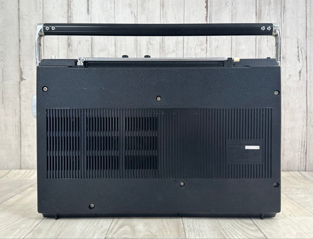 【動作品】 SONY ラジカセ　CF-1980 昭和レトロラジオ　FM/AM
