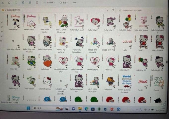 SZ6 刺繍プロ11 ミシンPC ブラザー ジャノメ juki アップグレード1