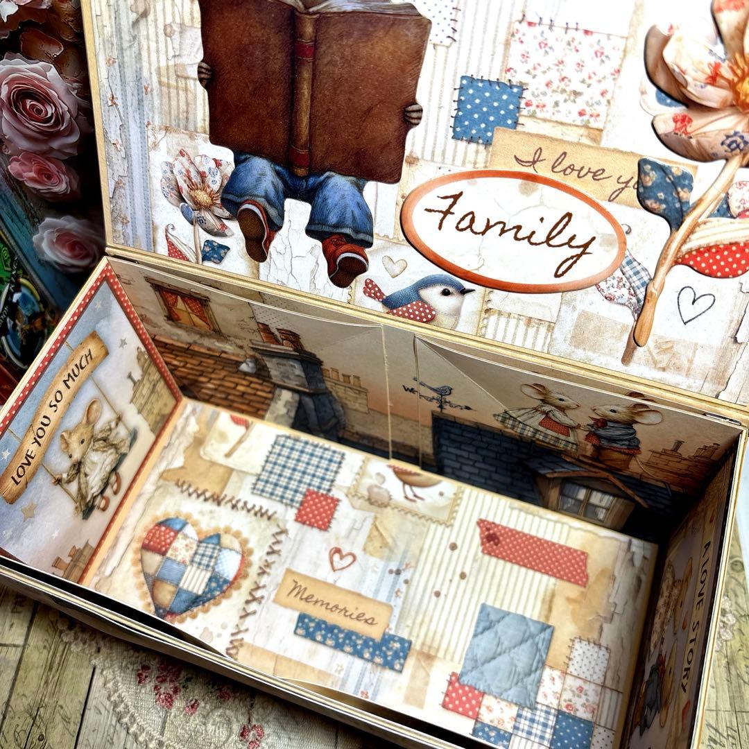 ４９７新✨スタンペリアFamilyおすそ分け収納ボックス （折りたたみ式）専用