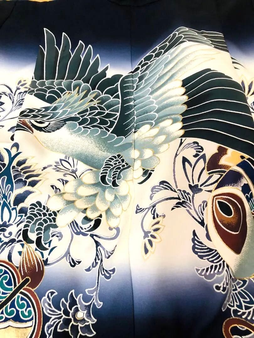 七五三五歳‼️完全️フルセット❤️豪華鷹凛々しい‼️金彩煌びやか際立つ