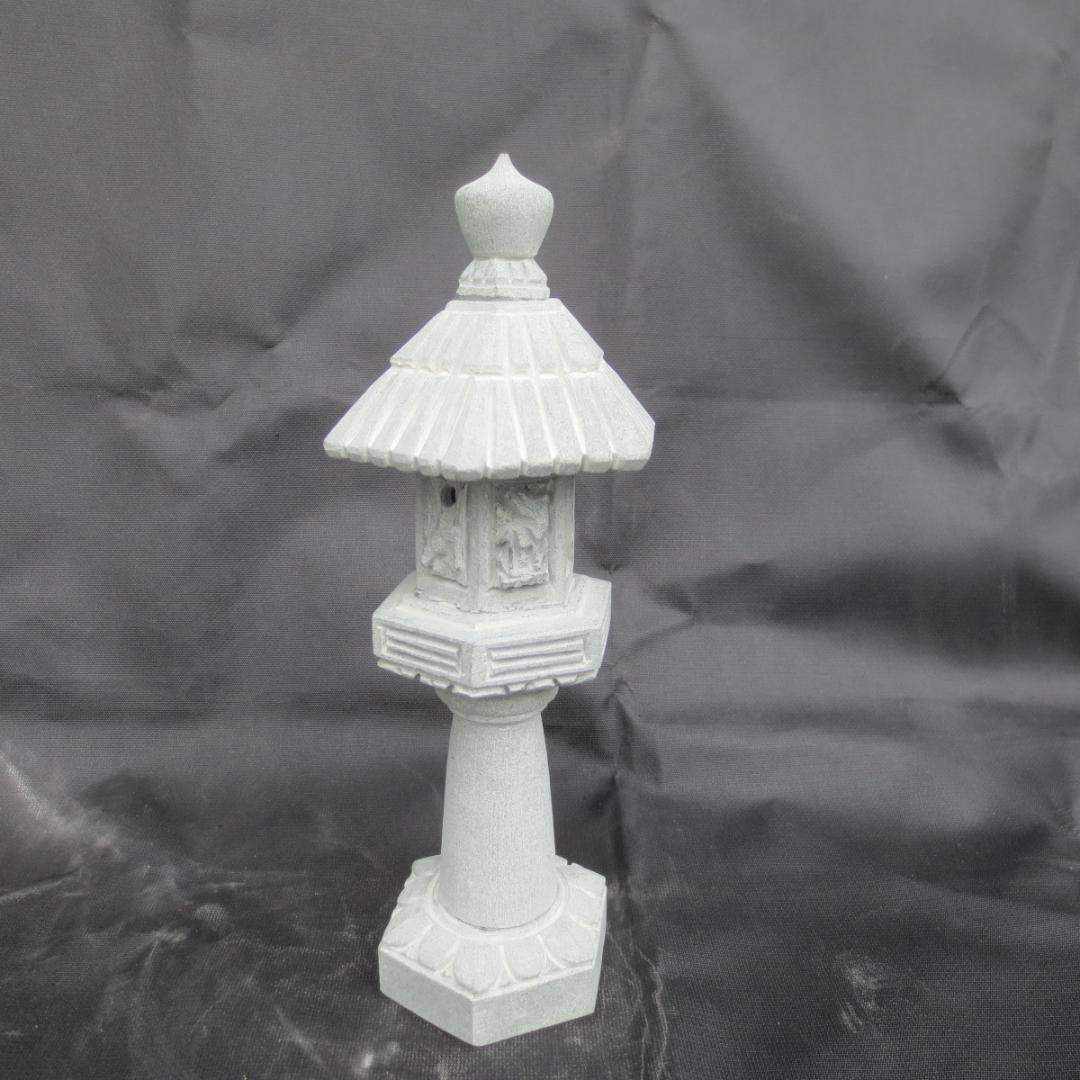 ミニ灯籠 大谷型 灯篭 灯籠 燈籠 灯ろう 蟷螂 とうろう 天然御影石