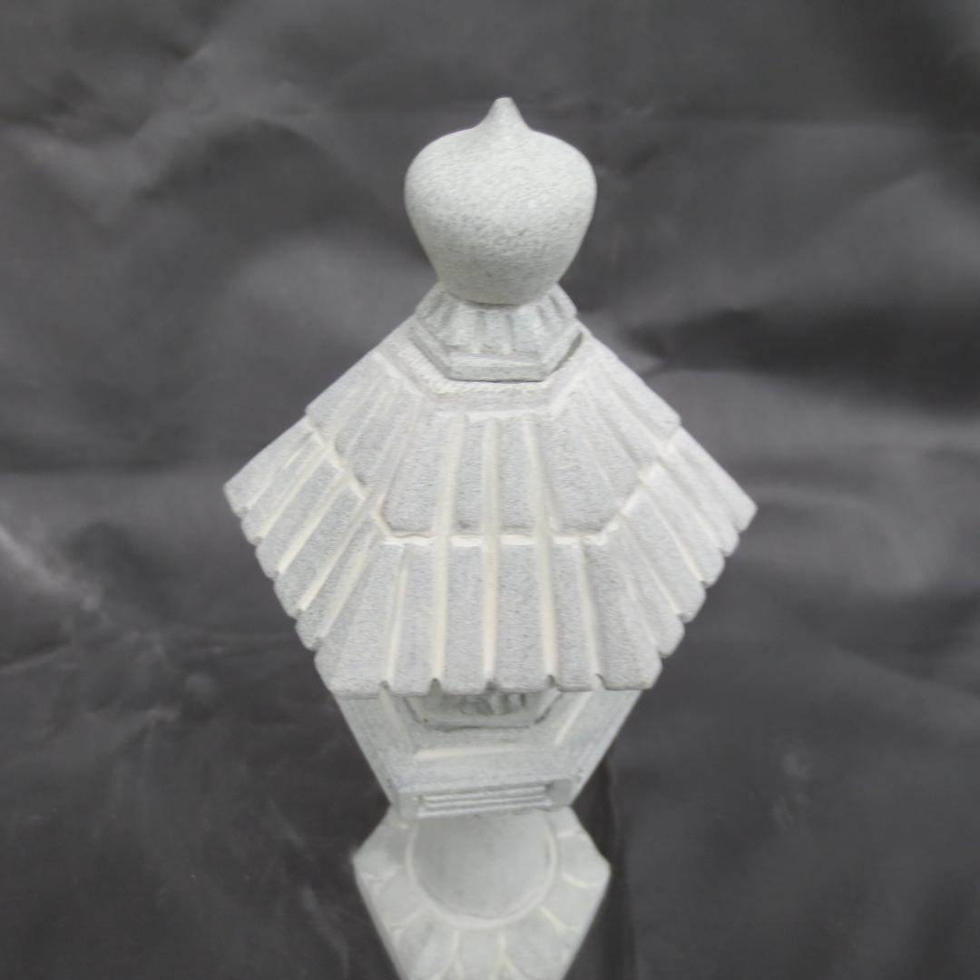 ミニ灯籠 大谷型 灯篭 灯籠 燈籠 灯ろう 蟷螂 とうろう 天然御影石