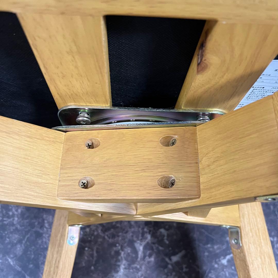 タマリビンク【コバ】 ダイニングチェア 肘付回転チェア