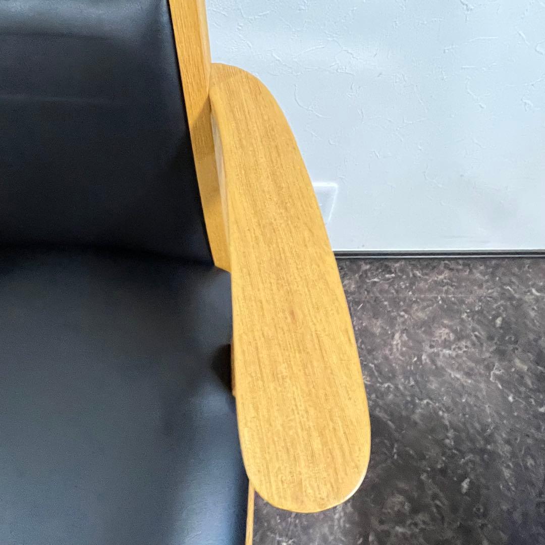 タマリビンク【コバ】 ダイニングチェア 肘付回転チェア