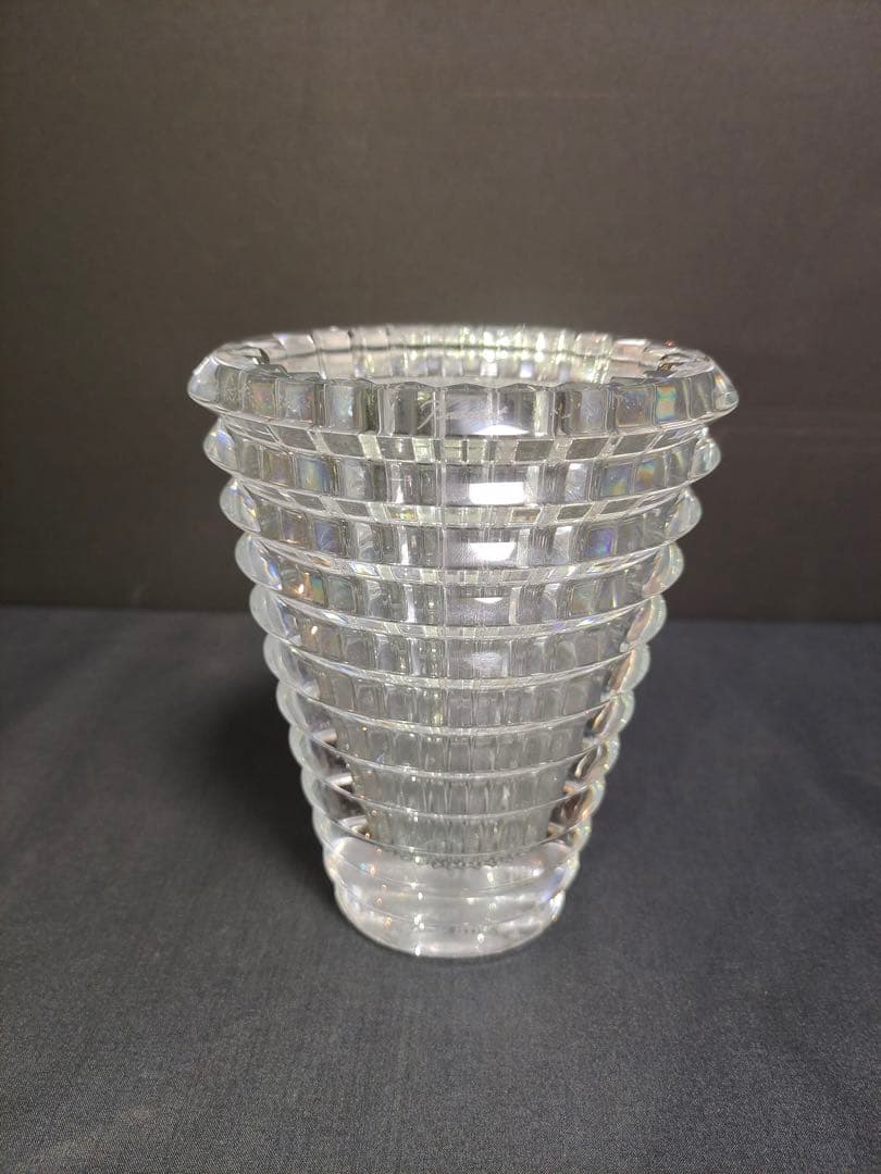 Baccarat バカラ アイベース 花瓶 Sサイズ ガラス 置物 インテリア