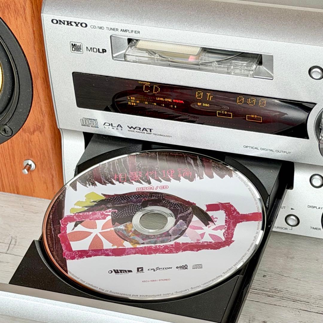 ONKYO「FR-7GX」CD・MD搭載ミニコンポ