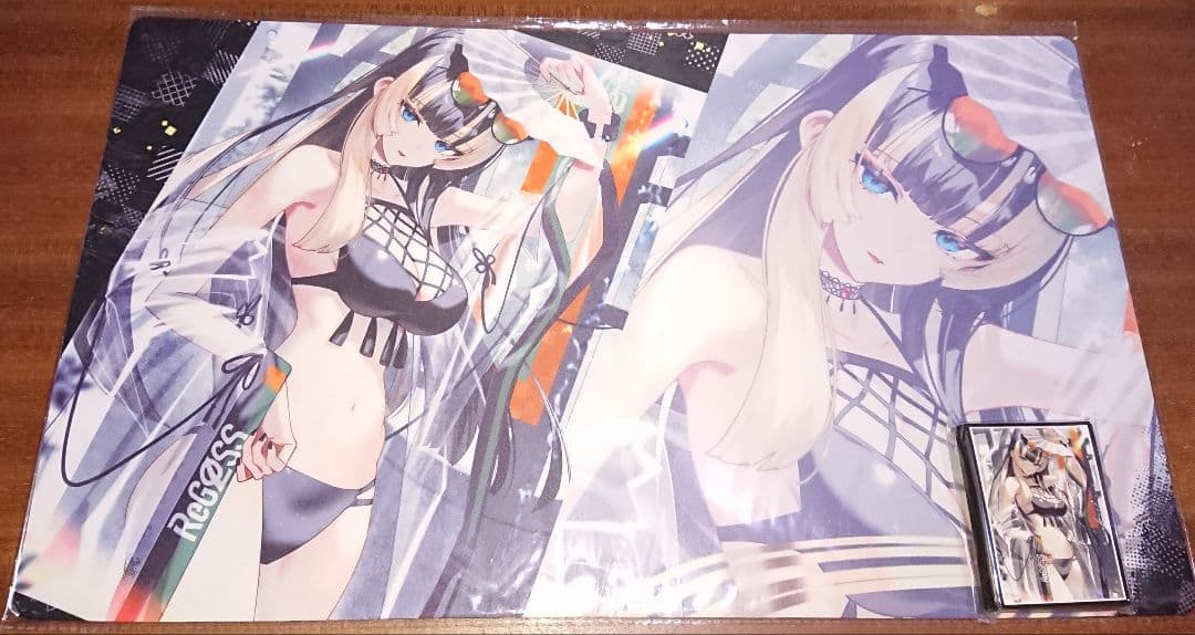 ホロライブ 儒烏風亭らでん スリーブ プレイマット セット (3)