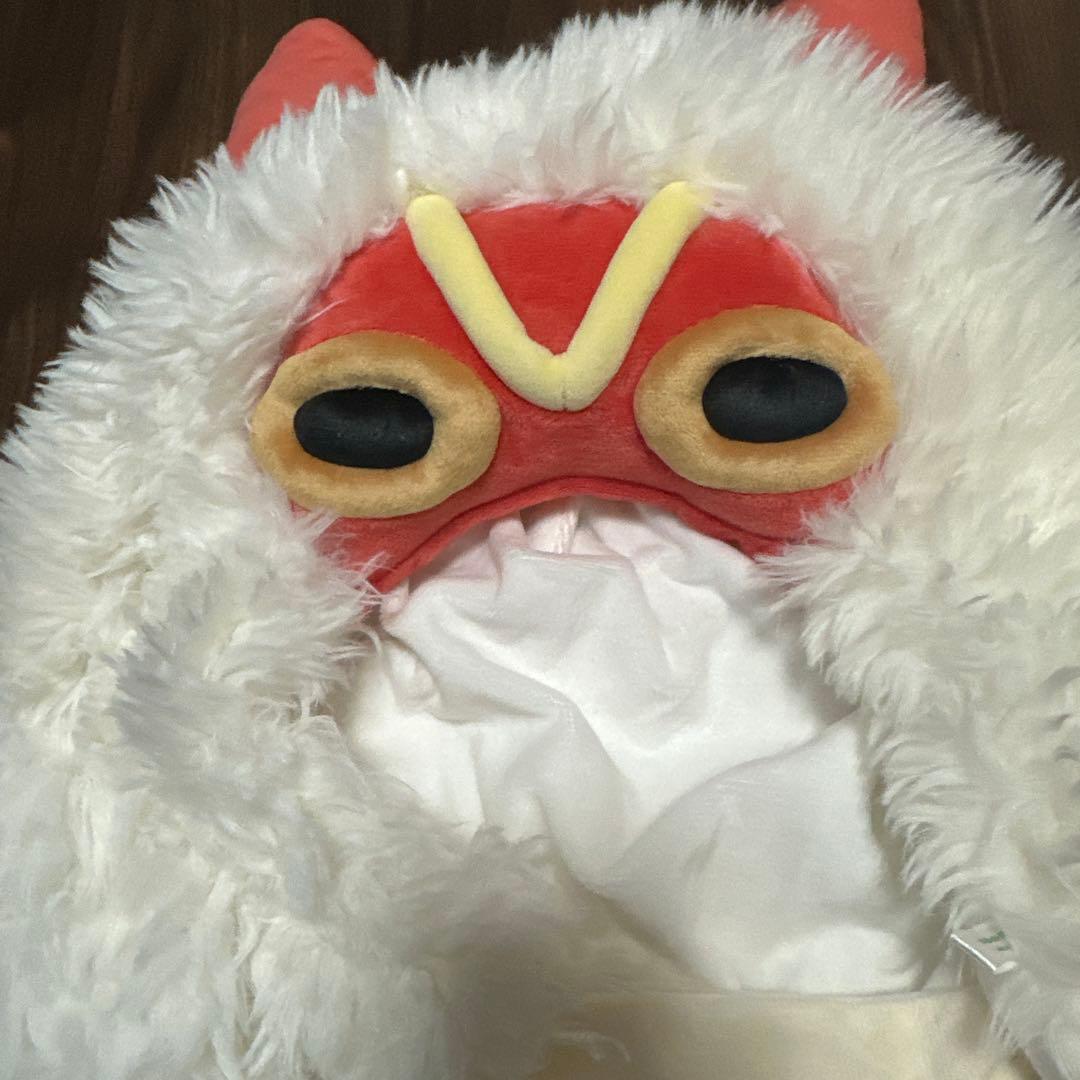 ジブリパーク　サン　土面　ぬいぐるみ　かぶりもの