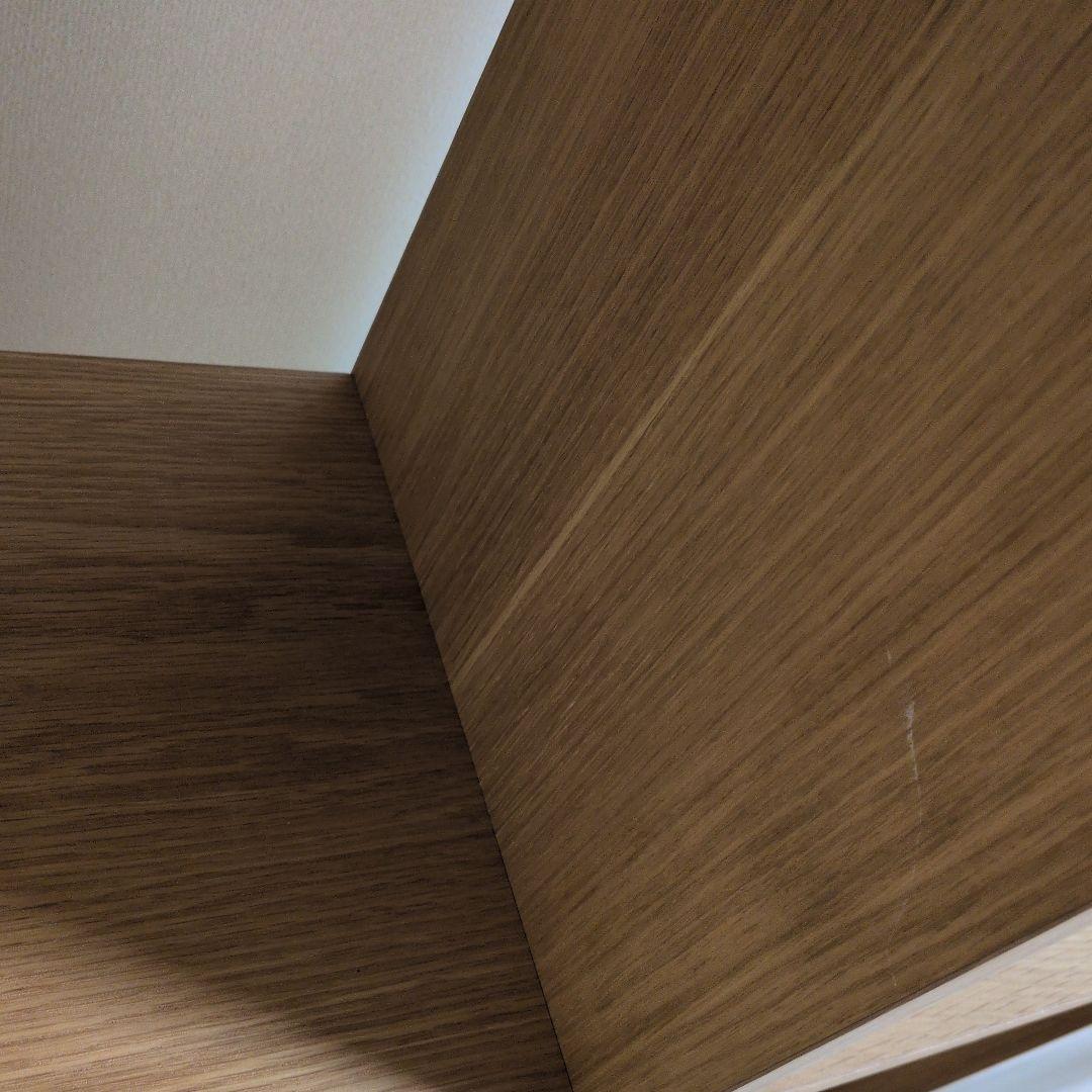 無印良品　スタッキングシェルフセット　５段×２列　オーク材
