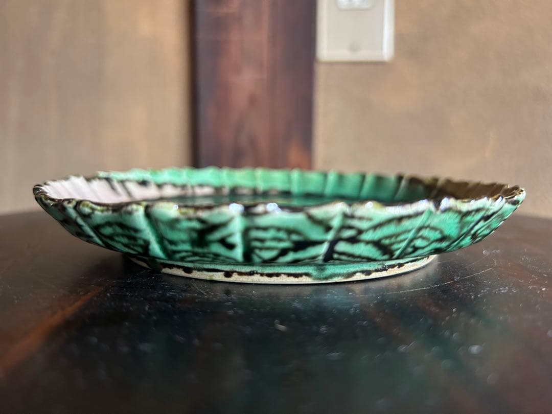 古九谷　小皿　14センチ