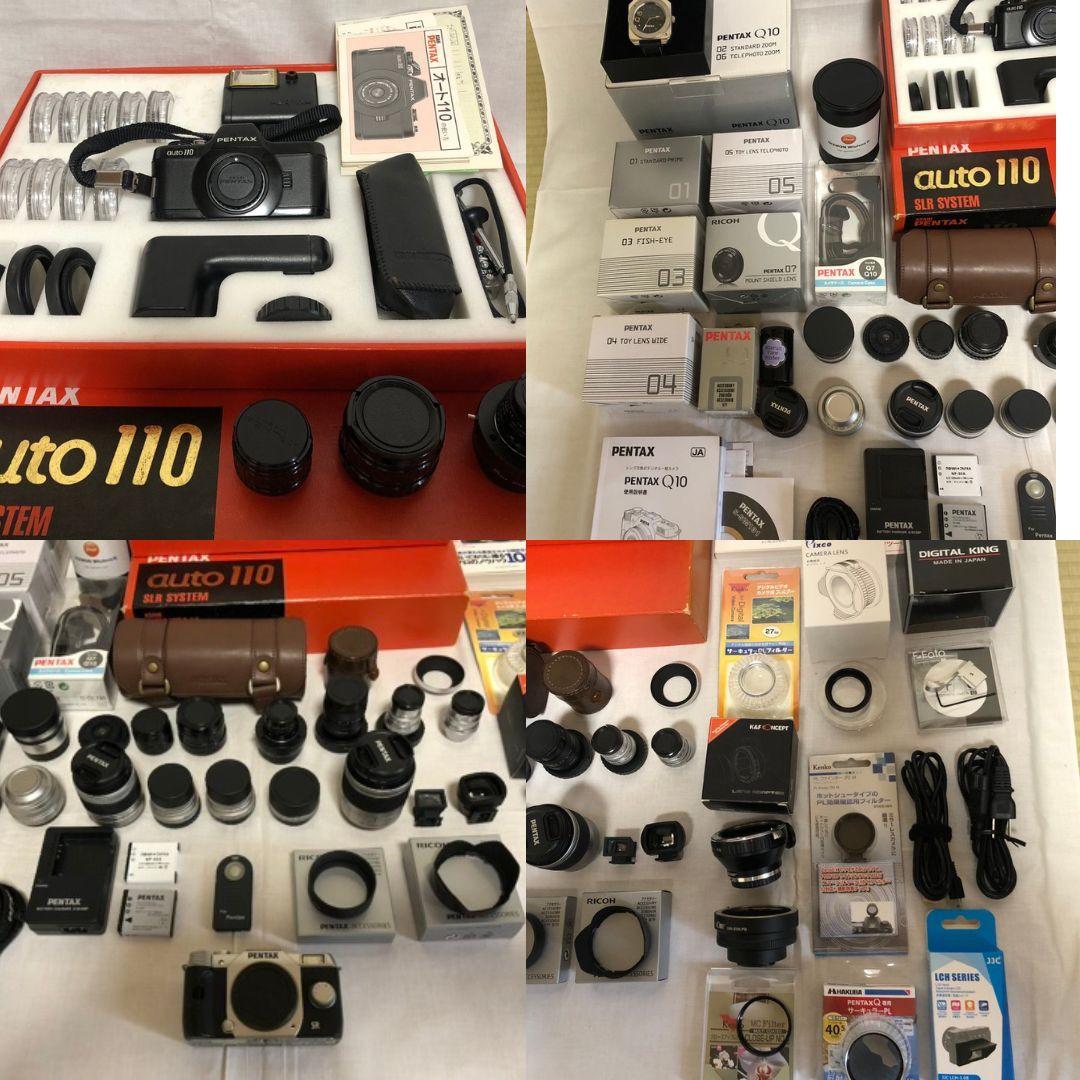 PENTAX Auto110 SLR＋Q10 関連 大量まとめ 動作未確認現状品