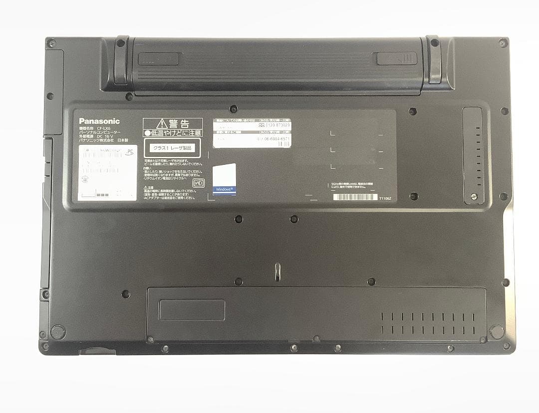 ②-M50-Panasonic CF-LX6 ノートパソコン AC付き 1点