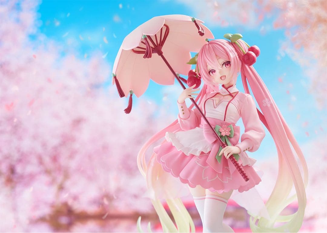 桜ミク AMP+フィギュア 〜桜ドレスver.〜 26点セット