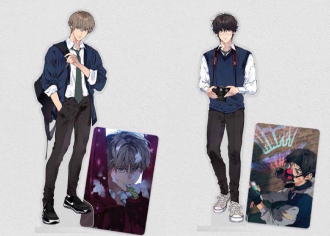 韓国BL 心の奥を覗かせて アクリルスタンド トレカ付き フォトカード カード
