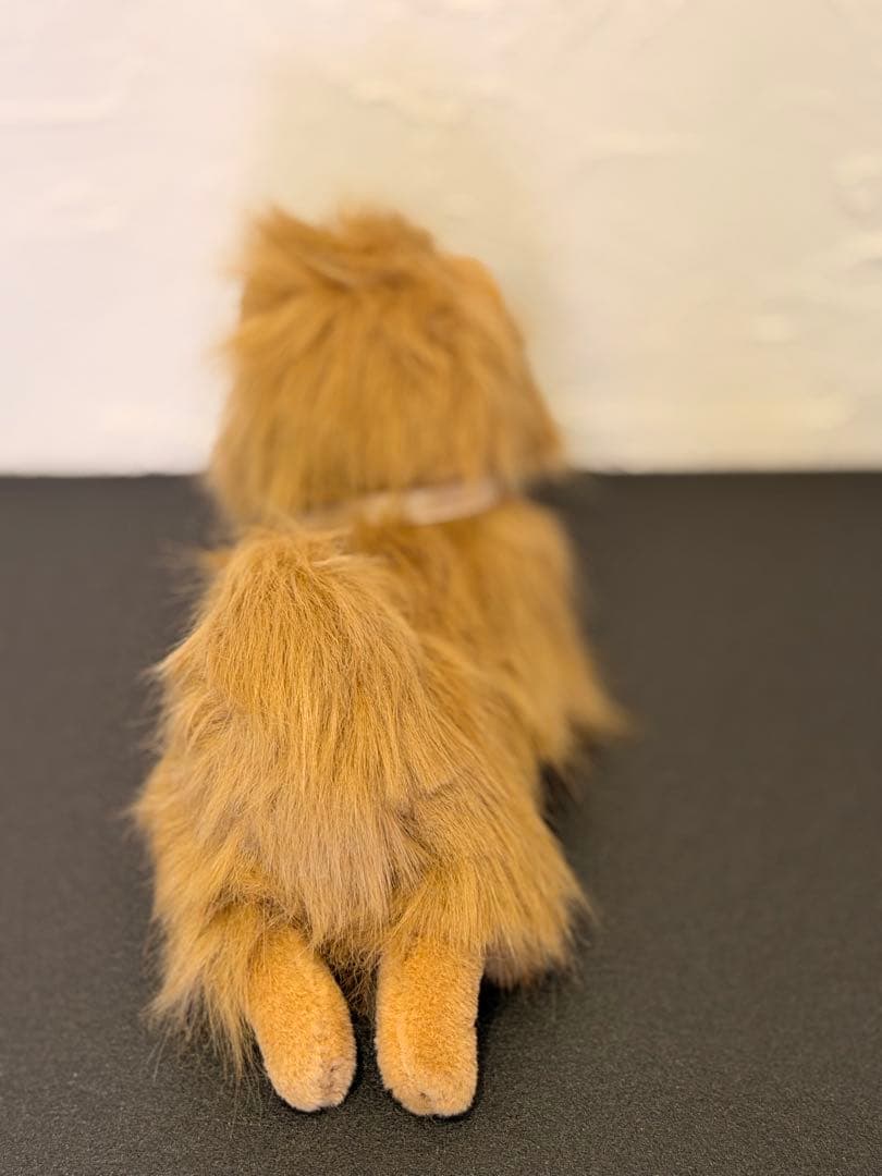 ポメラニアン伏せポーズ(日本製)ぬいぐるみ