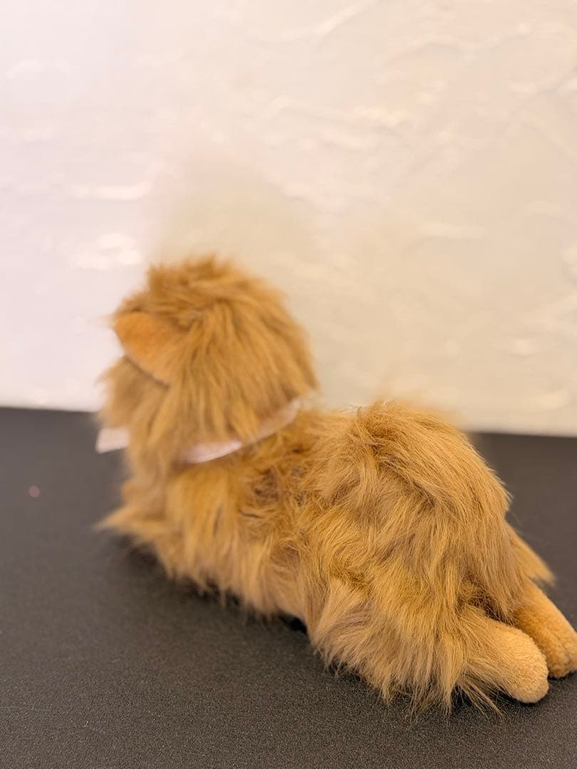 ポメラニアン伏せポーズ(日本製)ぬいぐるみ