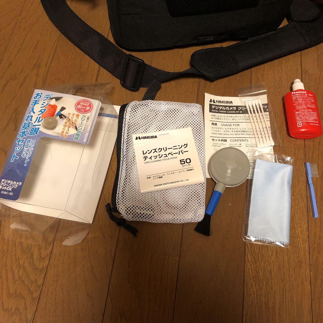カメラバック（おまけ付き）と 密閉ケース