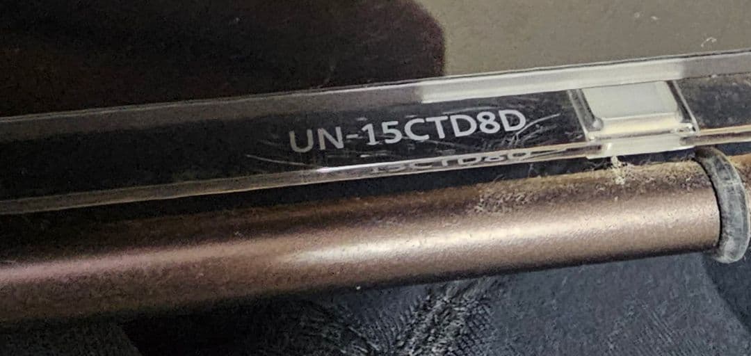 Panasonic ポータブルテレビ UN-15CTD8D UN-TD8S